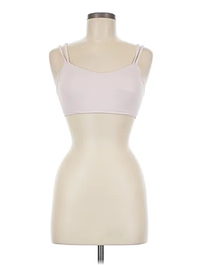 Pre-owned Lululemon Athletica Tank Top Pink Strapless Neckline Tops