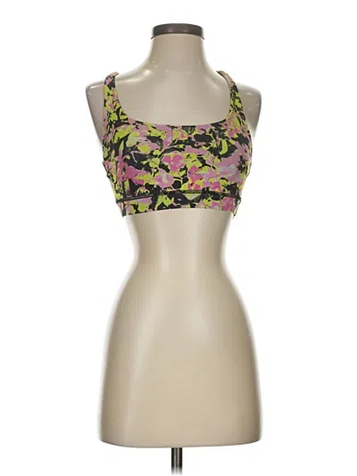Pre-owned Lululemon Athletica Tank Top Pink Strapless Neckline Tops