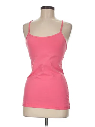 Pre-owned Lululemon Athletica Tank Top Pink Strapless Neckline Tops