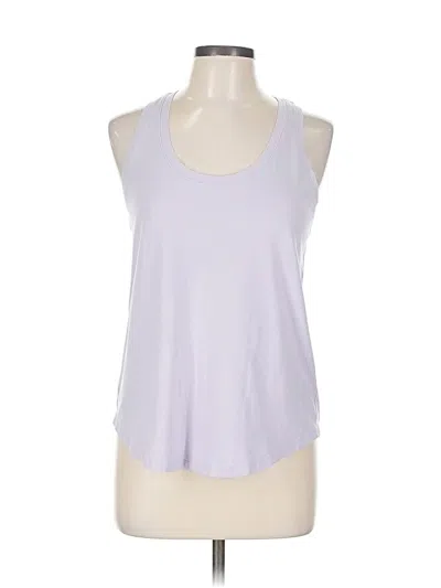Pre-owned Lululemon Athletica Tank Top Purple Halter Neckline Tops