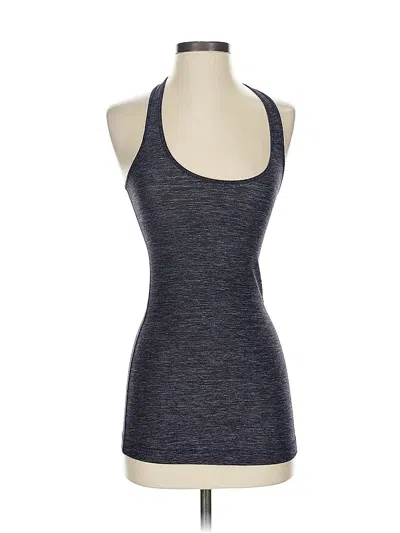 Pre-owned Lululemon Athletica Tank Top Purple Halter Neckline Tops
