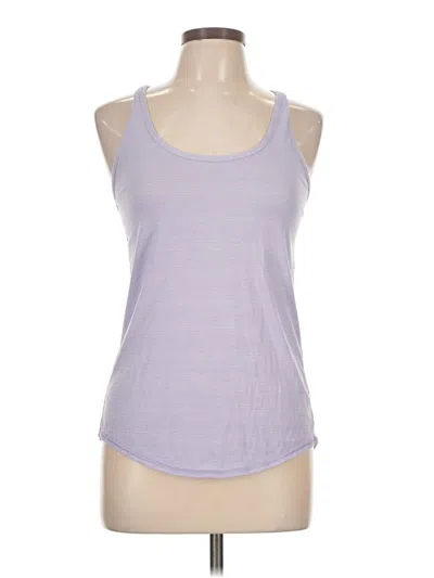 Pre-owned Lululemon Athletica Tank Top Purple Halter Neckline Tops