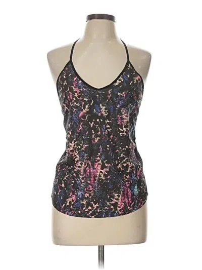 Pre-owned Lululemon Athletica Tank Top Purple Halter Neckline Tops