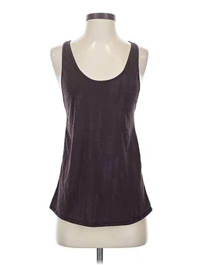 Pre-owned Lululemon Athletica Tank Top Purple Halter Neckline Tops
