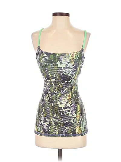 Pre-owned Lululemon Athletica Tank Top Purple Strapless Neckline Tops