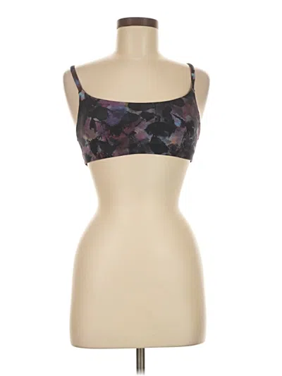 Pre-owned Lululemon Athletica Tank Top Purple Strapless Neckline Tops