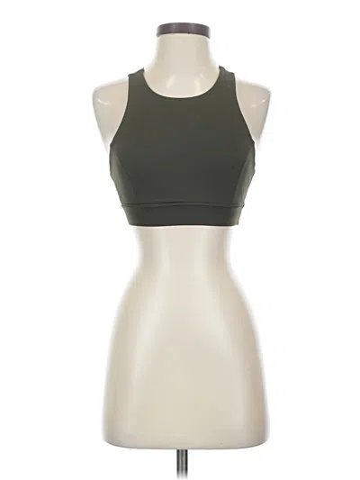 Pre-owned Lululemon Athletica Tank Top Tan Halter Neckline Tops