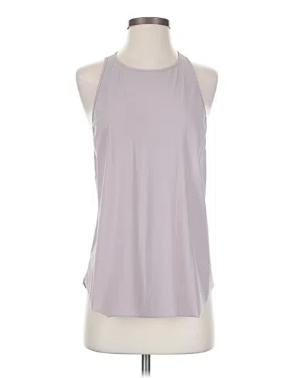 Pre-owned Lululemon Athletica Tank Top Tan Halter Neckline Tops