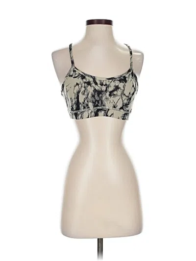 Pre-owned Lululemon Athletica Tank Top Tan Strapless Neckline Tops In Brown