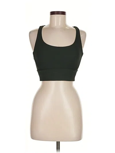 Pre-owned Lululemon Athletica Tank Top Teal Halter Neckline Tops In Blue