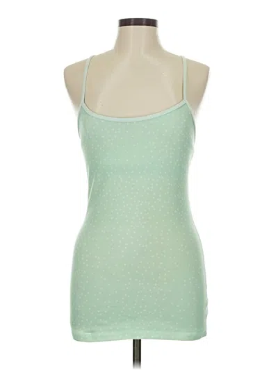 Pre-owned Lululemon Athletica Tank Top Teal Halter Neckline Tops In Blue