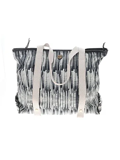 Pre-owned Lululemon Athletica Tote Bag In Gray