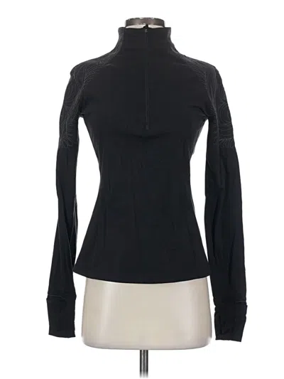 Pre-owned Lululemon Athletica Track Jacket In Black