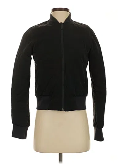 Pre-owned Lululemon Athletica Track Jacket In Black