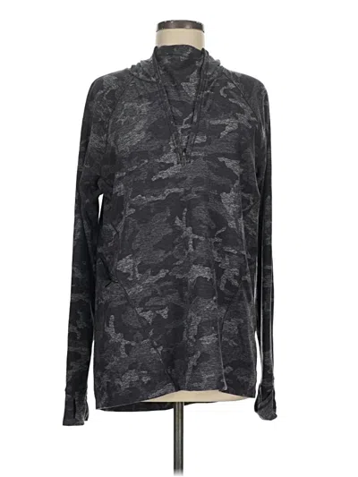 Pre-owned Lululemon Athletica Track Jacket In Black