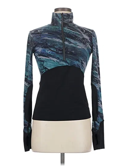 Pre-owned Lululemon Athletica Track Jacket In Blue