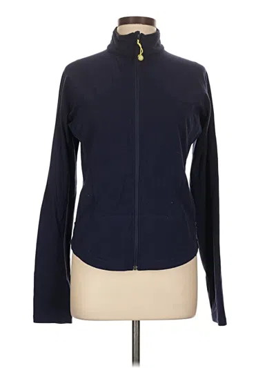 Pre-owned Lululemon Athletica Track Jacket In Blue