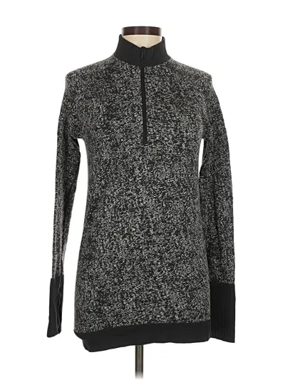 Pre-owned Lululemon Athletica Track Jacket In Gray