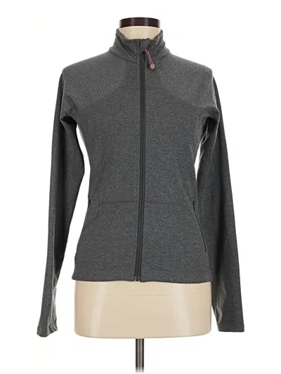 Pre-owned Lululemon Athletica Track Jacket In Gray