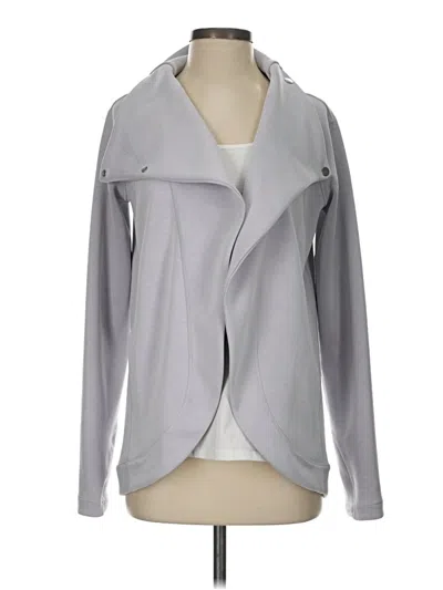 Pre-owned Lululemon Athletica Track Jacket In Gray