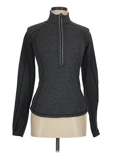Pre-owned Lululemon Athletica Track Jacket In Gray