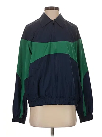Pre-owned Lululemon Athletica Track Jacket In Green