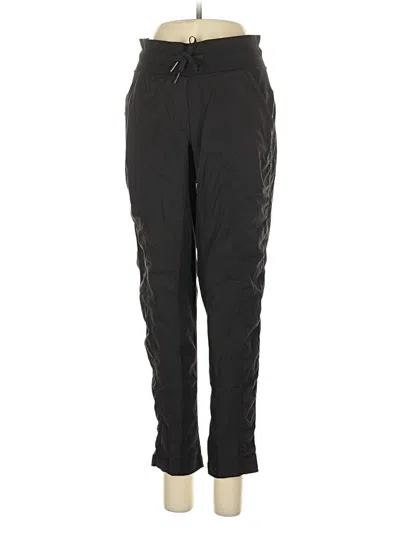 Pre-owned Lululemon Athletica Track Pants In Black