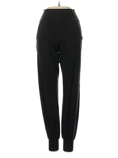 Pre-owned Lululemon Athletica Track Pants In Black