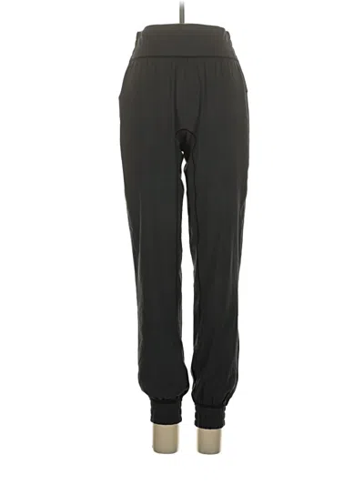 Pre-owned Lululemon Athletica Track Pants In Black