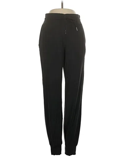 Pre-owned Lululemon Athletica Track Pants In Black