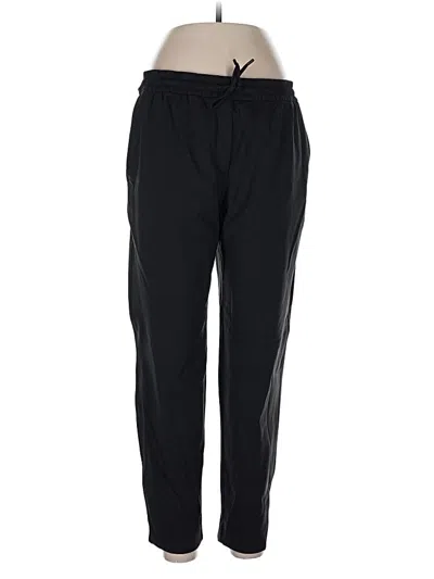 Pre-owned Lululemon Athletica Track Pants In Black