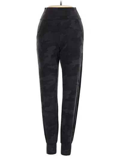 Pre-owned Lululemon Athletica Track Pants In Black