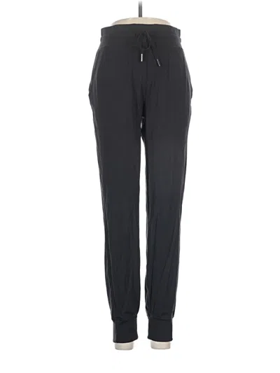 Pre-owned Lululemon Athletica Track Pants In Black