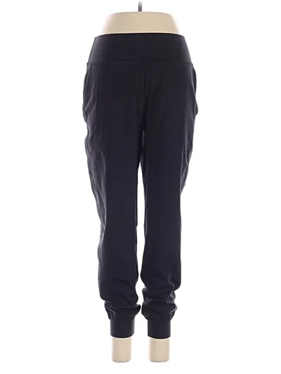 Pre-owned Lululemon Athletica Track Pants In Black