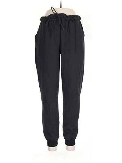 Pre-owned Lululemon Athletica Track Pants In Black