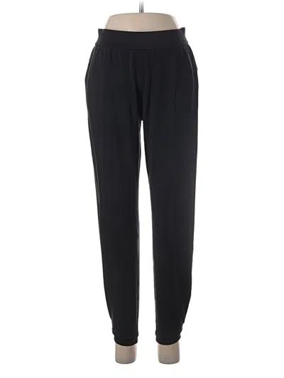 Pre-owned Lululemon Athletica Track Pants In Black