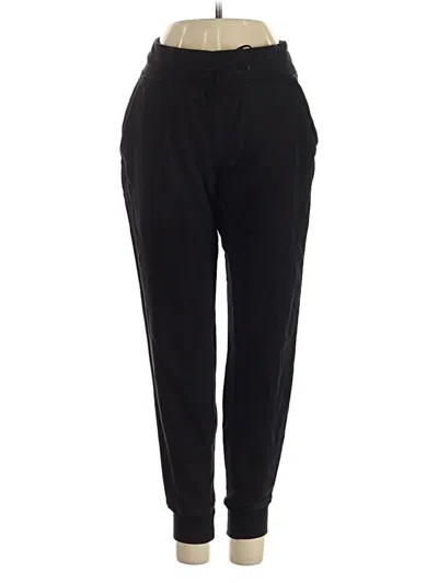 Pre-owned Lululemon Athletica Track Pants In Black