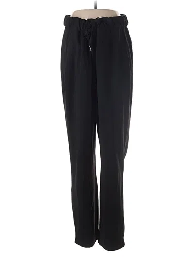 Pre-owned Lululemon Athletica Track Pants In Black