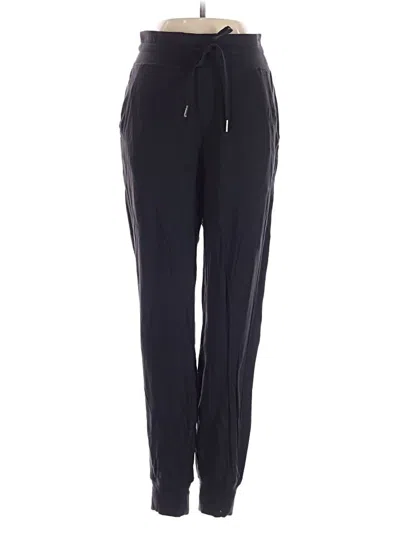 Pre-owned Lululemon Athletica Track Pants In Black