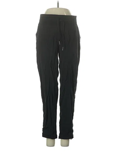 Pre-owned Lululemon Athletica Track Pants In Black