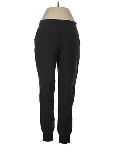 Pre-owned Lululemon Athletica Track Pants In Black