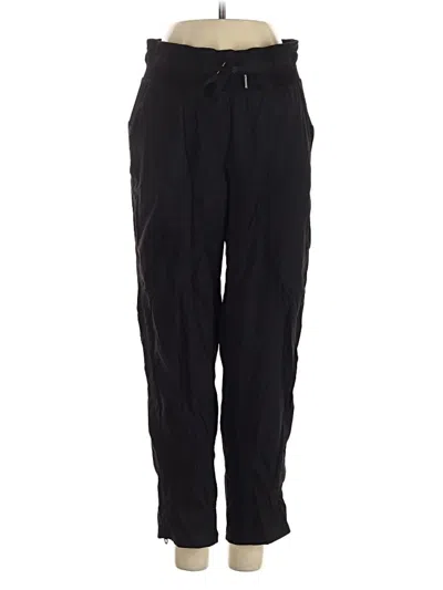 Pre-owned Lululemon Athletica Track Pants In Black