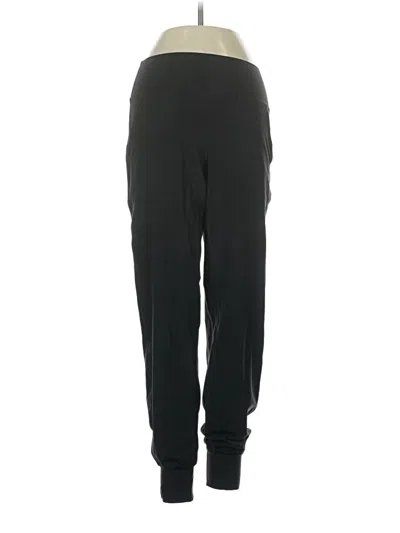 Pre-owned Lululemon Athletica Track Pants In Black