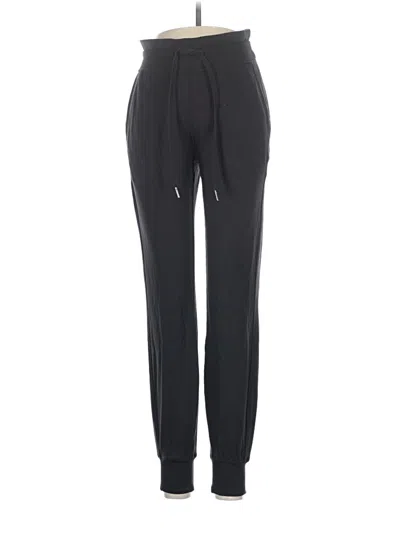 Pre-owned Lululemon Athletica Track Pants In Black