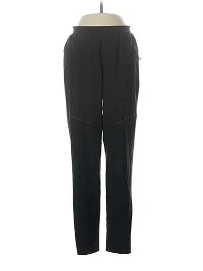 Pre-owned Lululemon Athletica Track Pants In Black