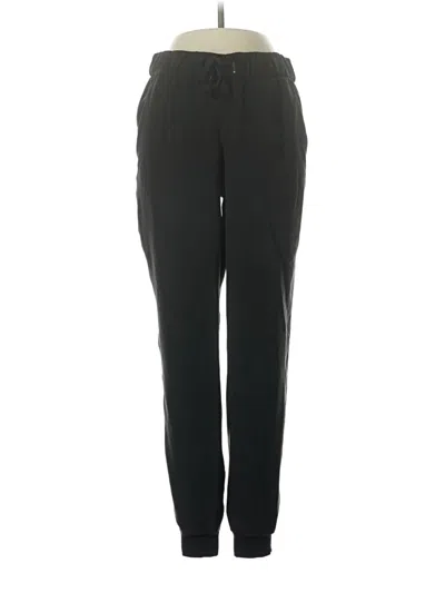 Pre-owned Lululemon Athletica Track Pants In Black