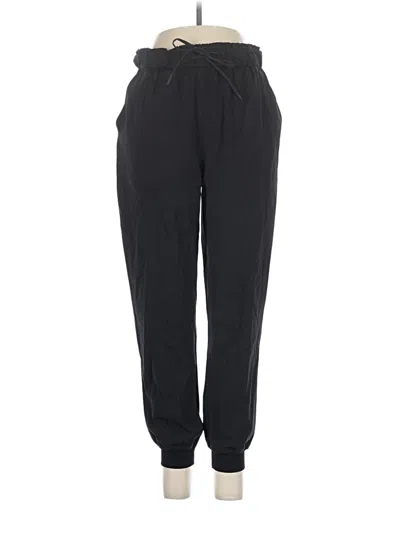Pre-owned Lululemon Athletica Track Pants In Black