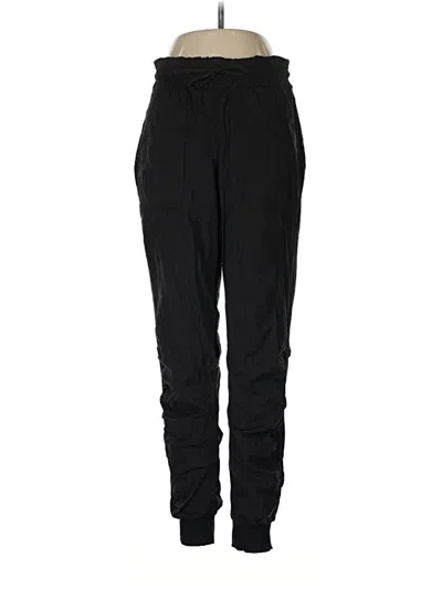 Pre-owned Lululemon Athletica Track Pants In Black