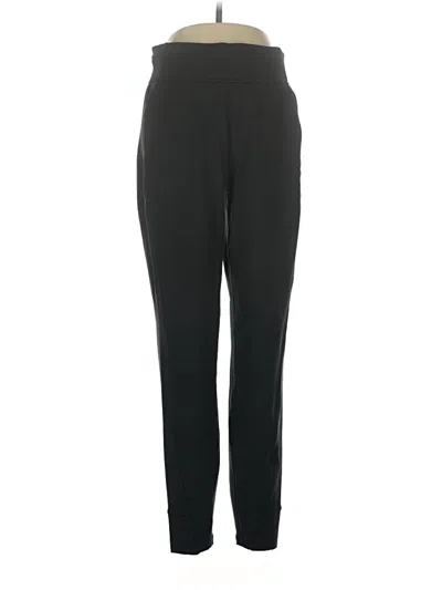 Pre-owned Lululemon Athletica Track Pants In Black