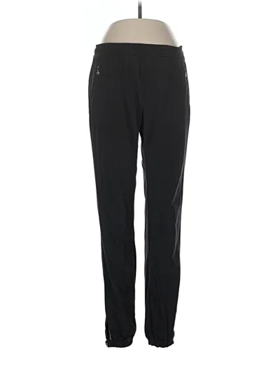 Pre-owned Lululemon Athletica Track Pants In Black
